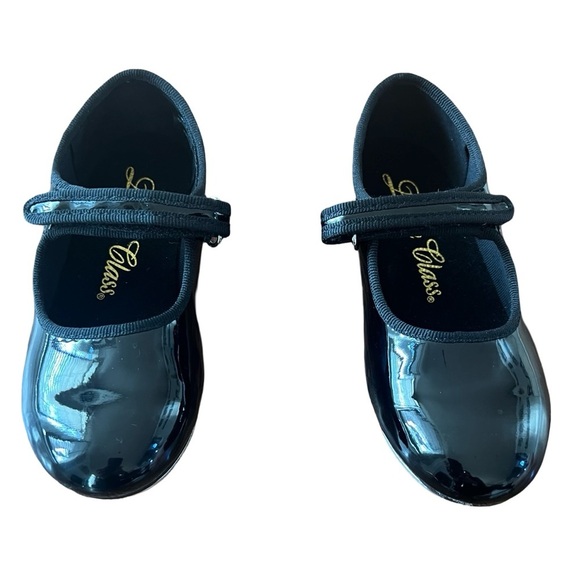 🎉Like NEW DANCE CLASS Molly Jane TAP SHOES Size 11.5 Little Kid - Picture 2 of 9